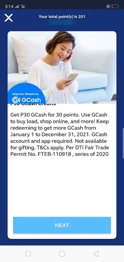 how to convert globe rewards to gcash 8