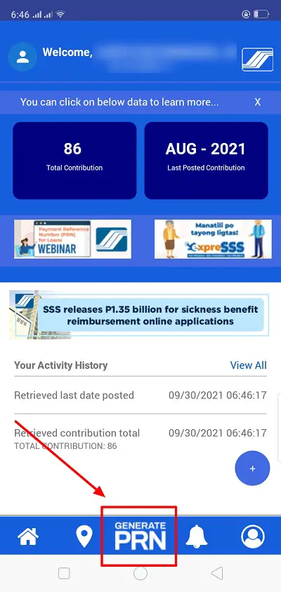 how to get sss prn number 12