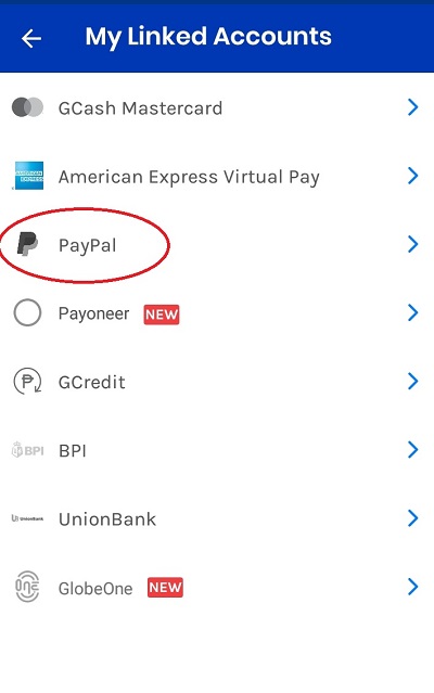 how to link paypal to gcash 3