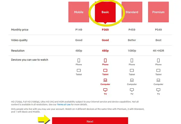 how to pay netflix using gcash 3