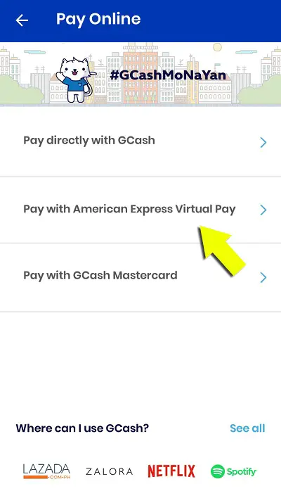 how to pay netflix using gcash 9