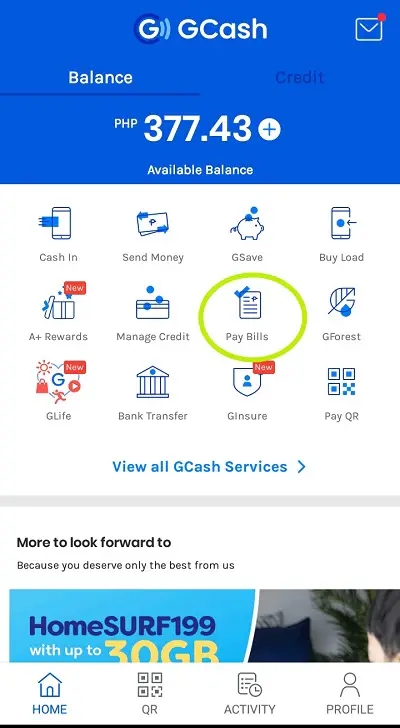 how to pay pldt using gcash 1