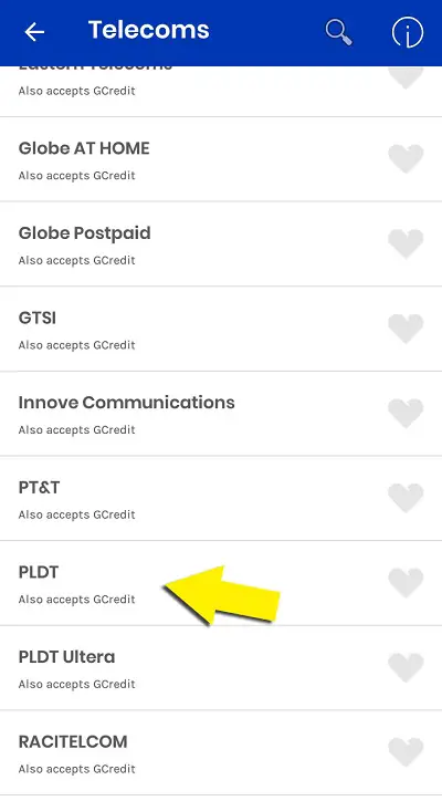 how to pay pldt using gcash 3