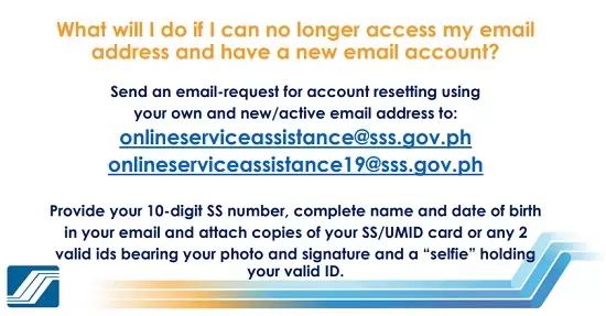 how to unlock sss account without email 1