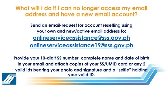 How To Reset Forgotten Sss Password User Id Or Email Address An