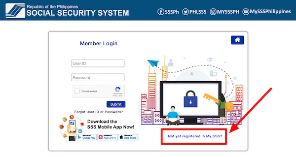 sss online registration 2