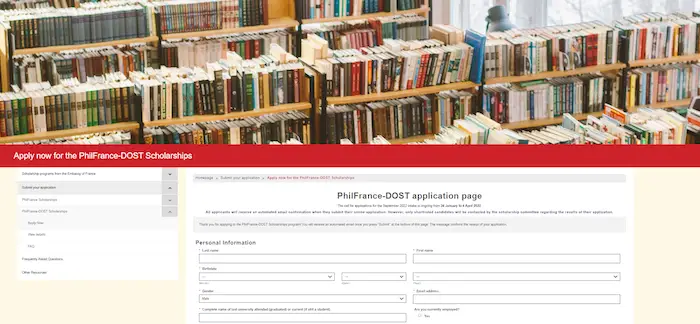 how to apply for dost scholarship 6