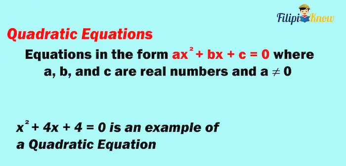 quadratic equations 1