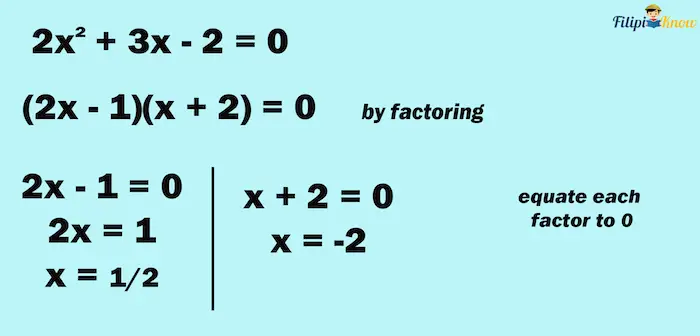 quadratic equations 9