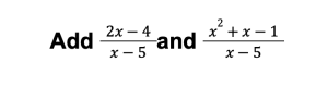 Example of Rational Algebraic Expression (With Solution) - FilipiKnow