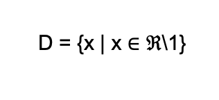 domain of a function sample problem 1