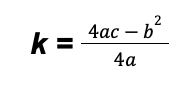 quadratic function in coordinate plane