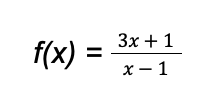 rational function