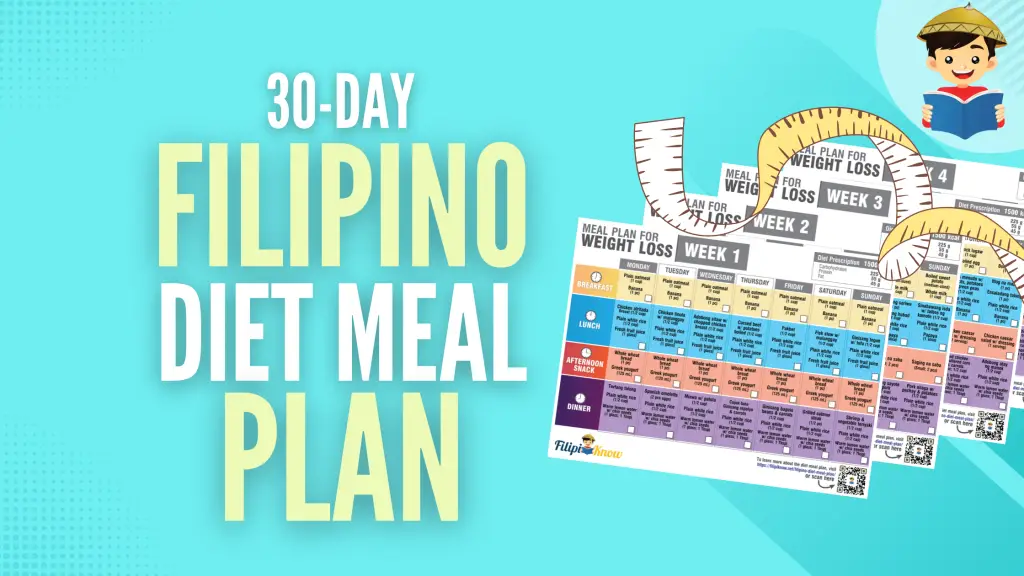 Filipino Diet Meal Plan for Weight Loss (Free 30-Day Meal Plan)