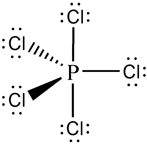 molecular geometry of phosphorus pentachloride