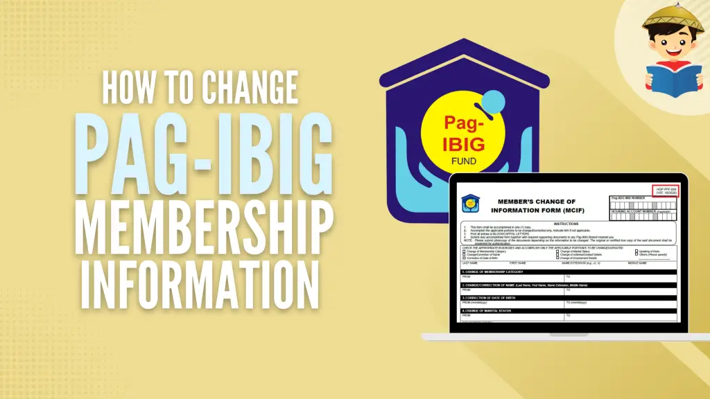 Pag IBIG Change of Information Online: Guide to Updating Your Membership Record