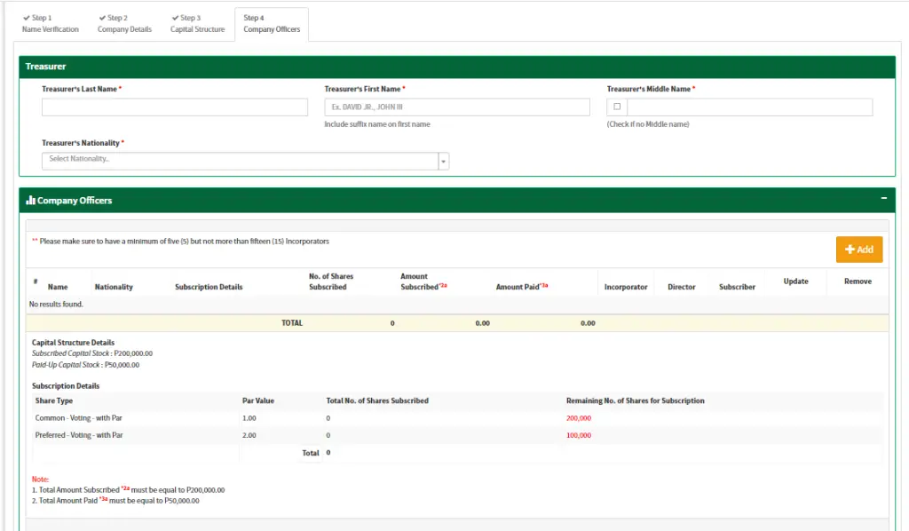 sec business name registration 14a