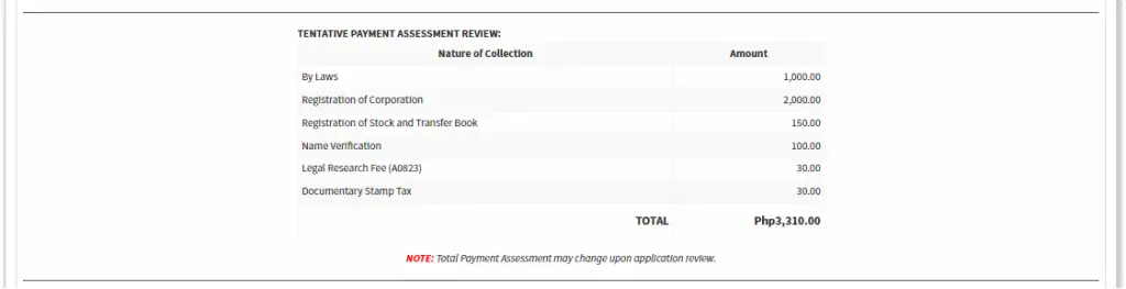 sec business name registration 18