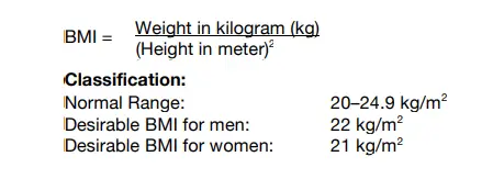 how can one maintain an ideal body weight 1