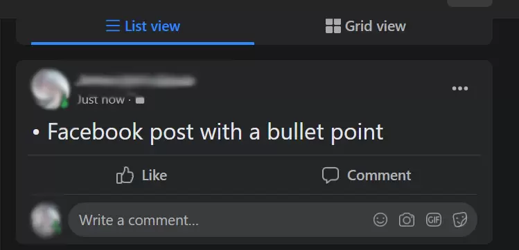 how to type a bullet point 17