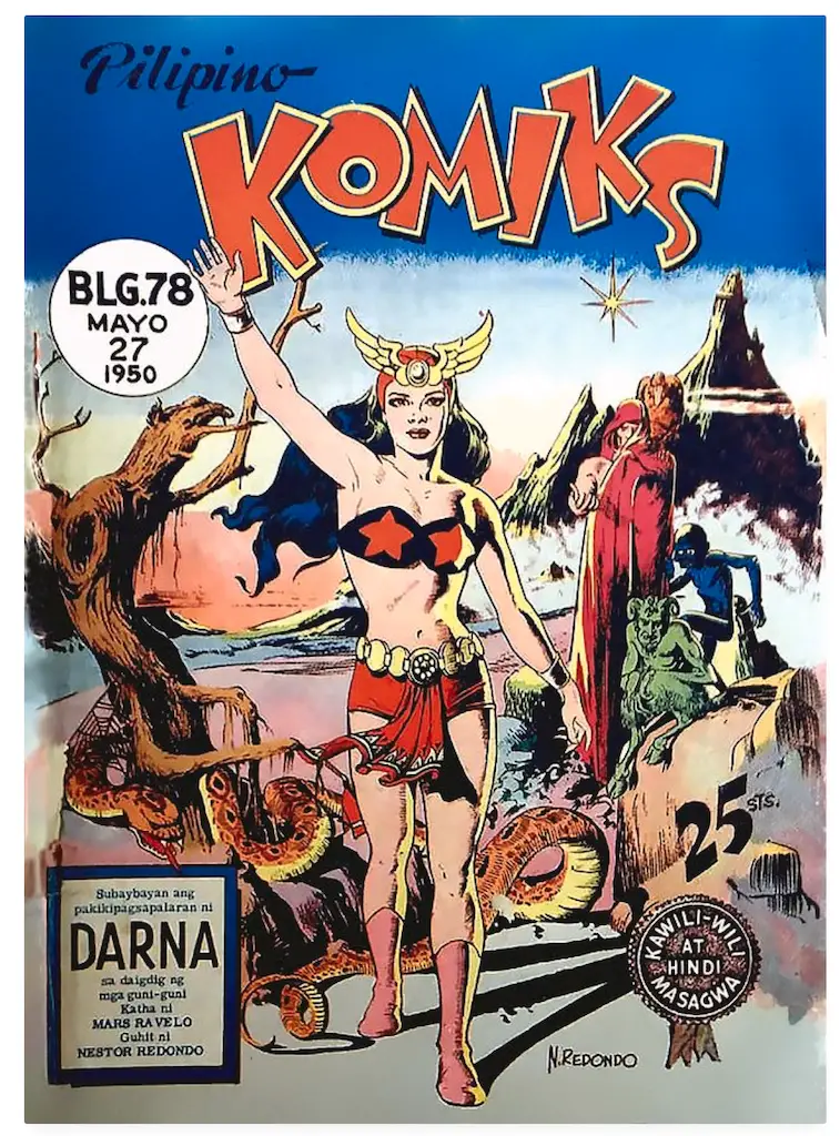 first darna in pilipino komiks 1950