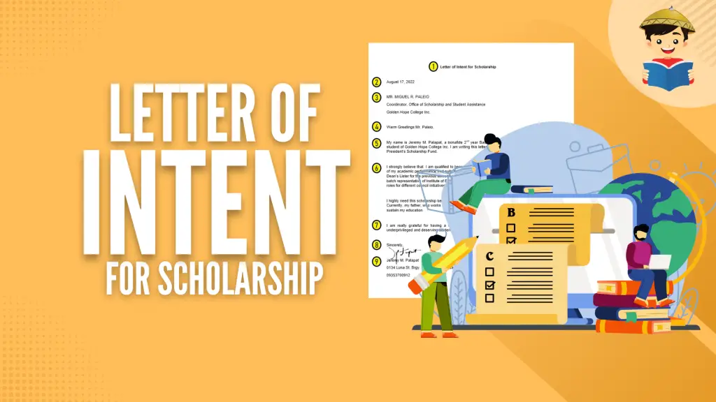 How To Write Letter of Intent for Scholarship in the Philippines (FREE Sample Templates)