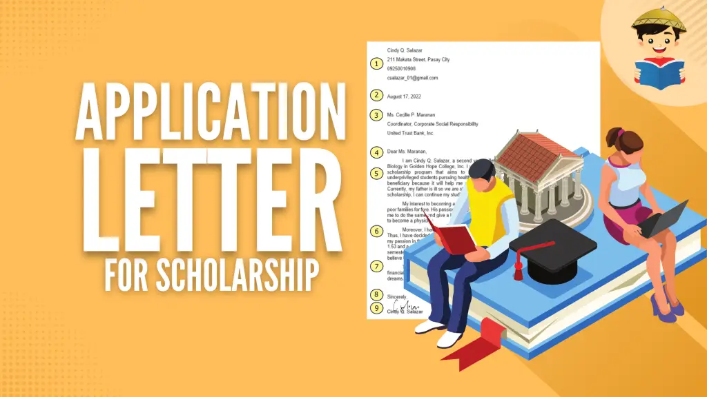 scholarship application letter sample philippines