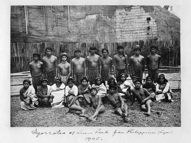 Igorrotes of Luna Park from Philippines