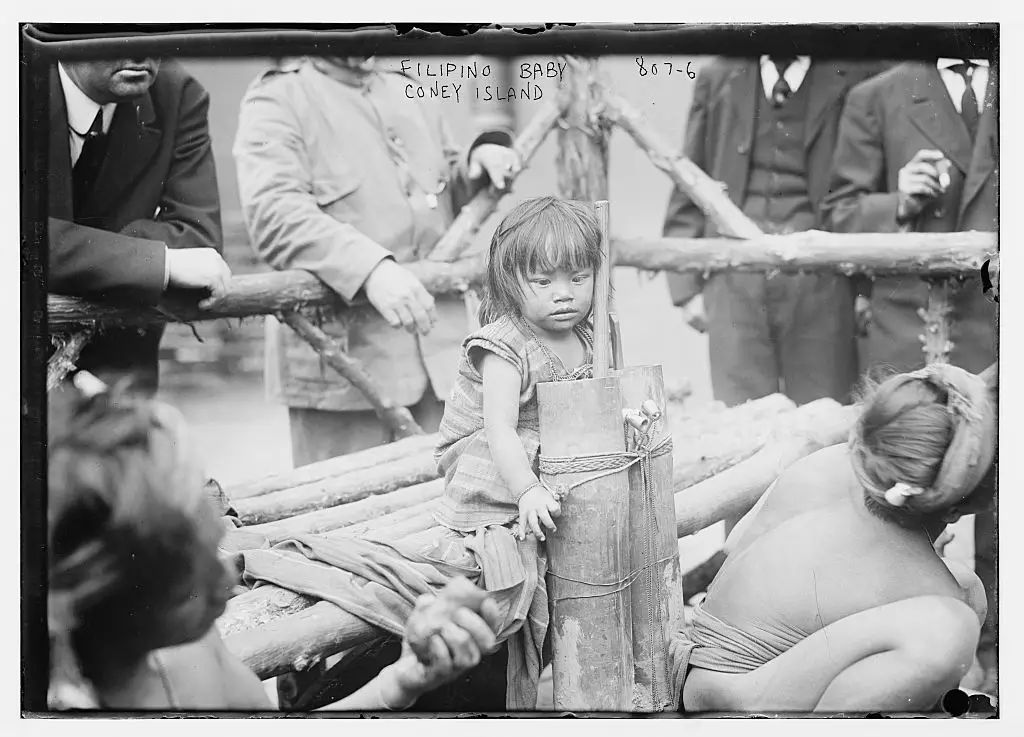 Little Igorot Girl at Coney Island