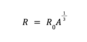 atomic radius formula
