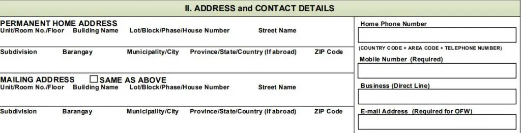 how to fill up philhealth form 7