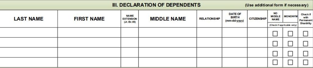 how to fill up philhealth form 8