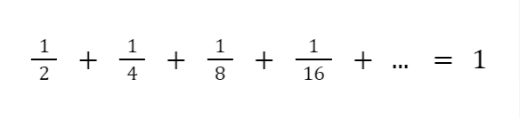 infinite series with an exact sum