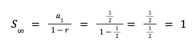 sum of an infinite geometric series sample problem 1