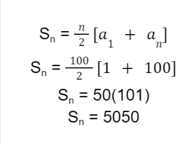 sum of arithmetic series sample problem
