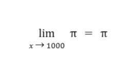 limit of a constant law 4