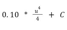 multiplication of a constant 15