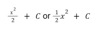 power rule for integrals 2