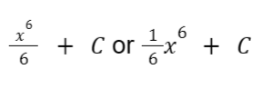 power rule for integrals 3