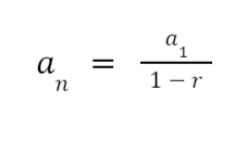 sum of infinite geometric series formula