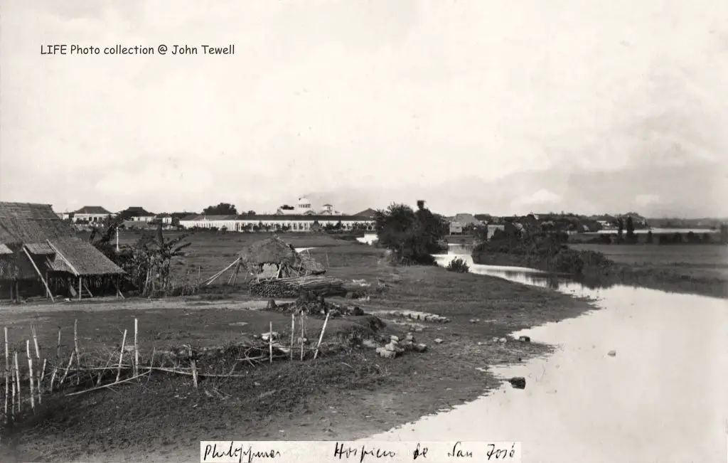photograph of hospicio de san jose from the 1870s