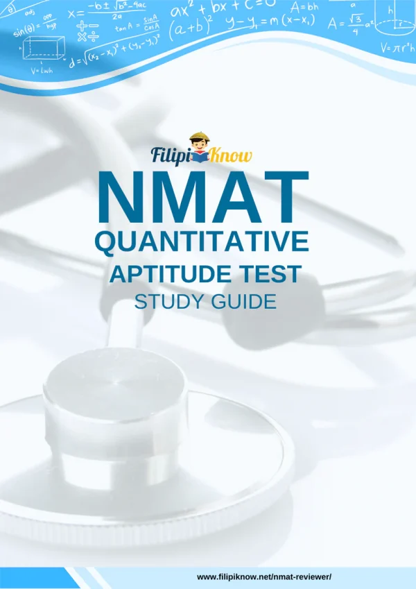 1 Complete NMAT Quantitative Exam Study Guide Bundle [Digital Downloads]