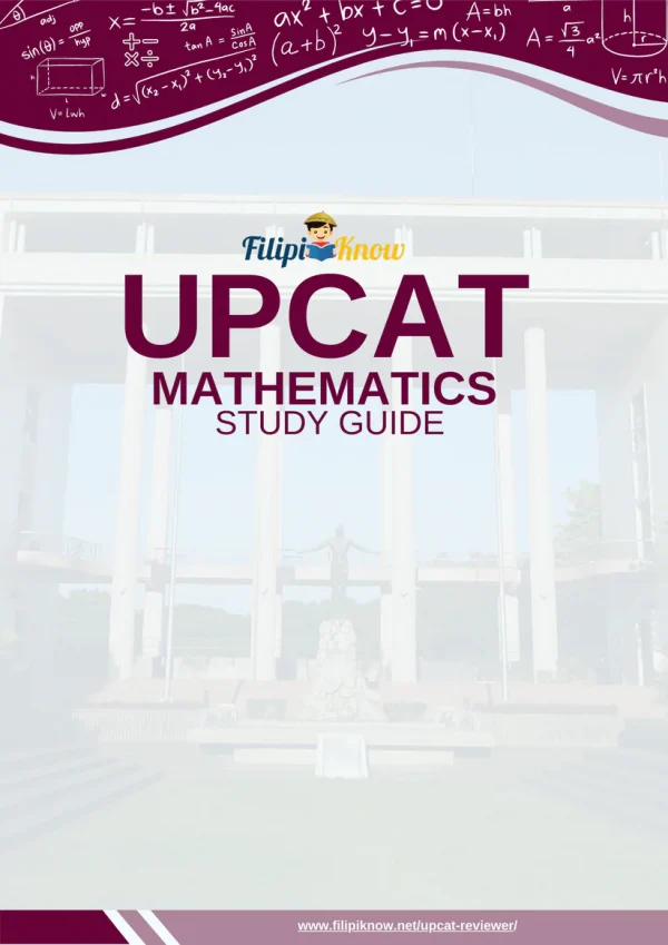 UPCATMathematicsStudyGuide Complete UPCAT/CET Mathematics Study Guide Bundle [Digital Downloads]