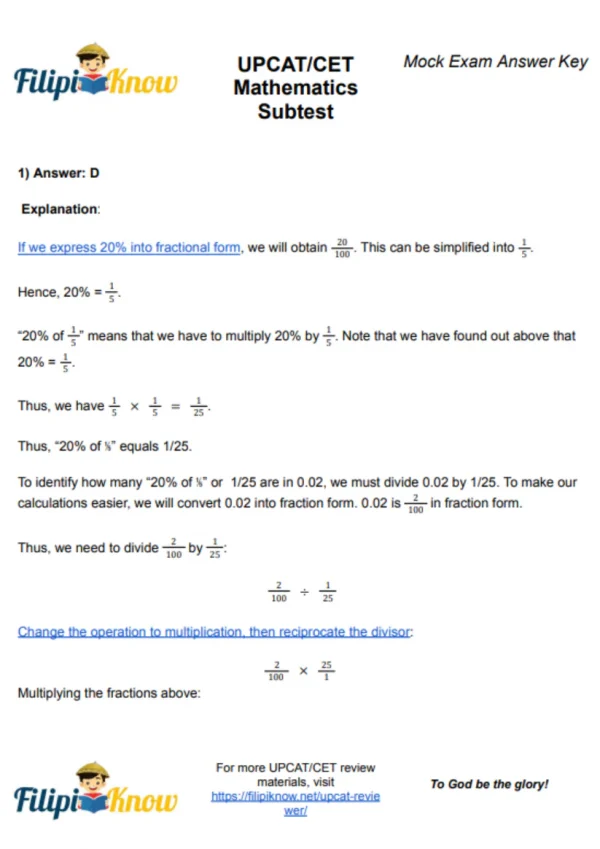 Complete UPCAT/CET Mathematics Study Guide Bundle [Digital Downloads]