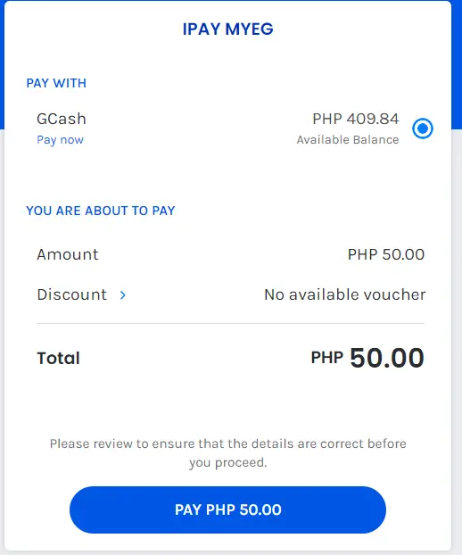Gcash Payment How To Pay Documentary Stamp Online Thru Myeg.ph?