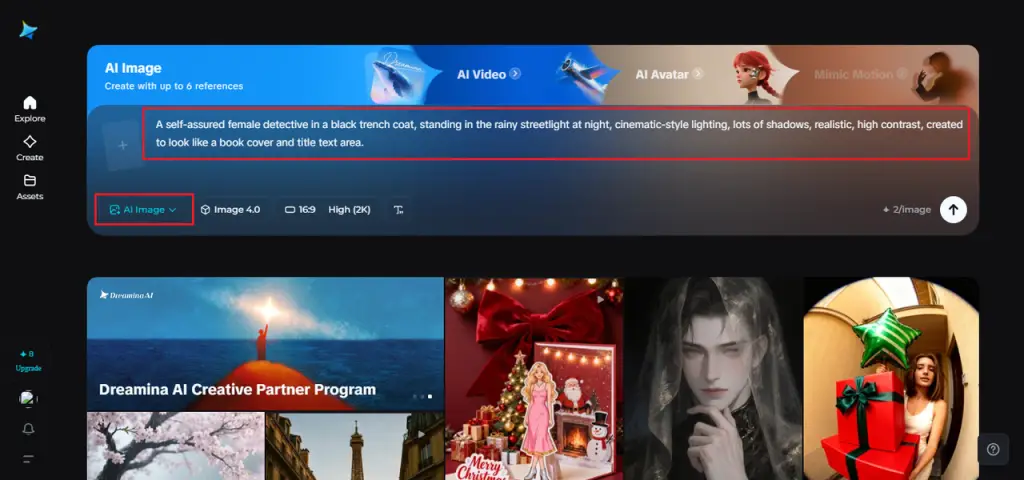 How to Create Book Covers Easily Online with Dreamina AI Image Generation? 2 Pic 2 for Dreamina How to Create Book Covers Easily Online with Dreamina AI Image Generation?