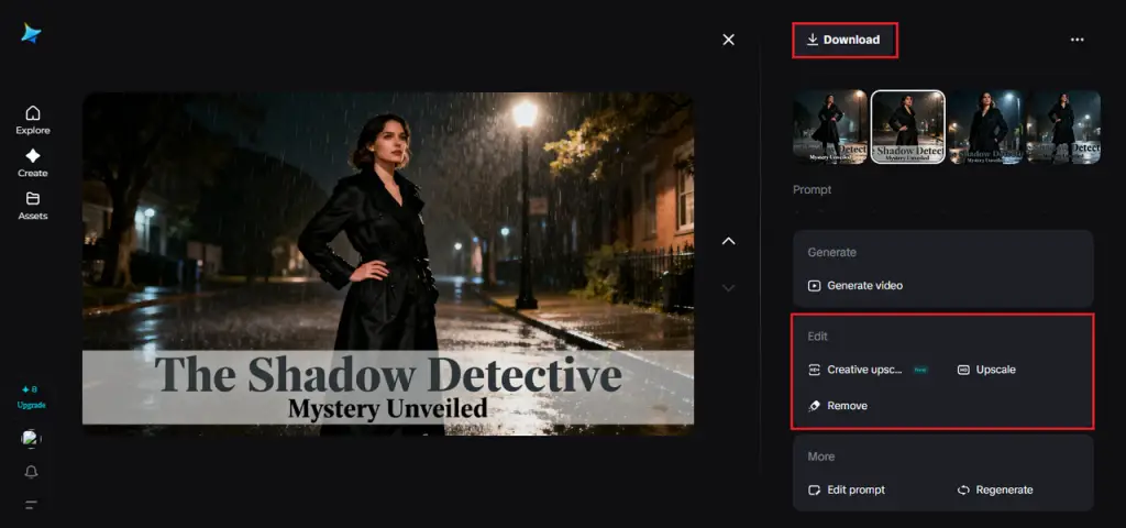 How to Create Book Covers Easily Online with Dreamina AI Image Generation? 4 Pic 4 for Dreamina How to Create Book Covers Easily Online with Dreamina AI Image Generation?